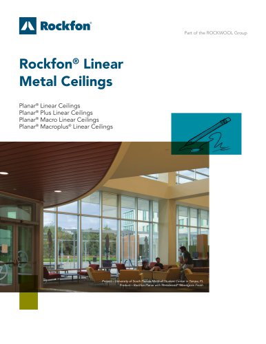 Rockfon® Linear Metal Ceilings