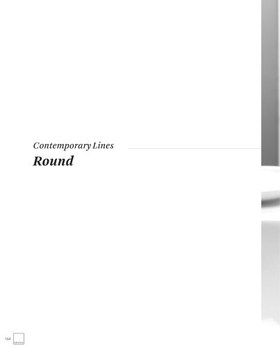 Contemporary Lines Round