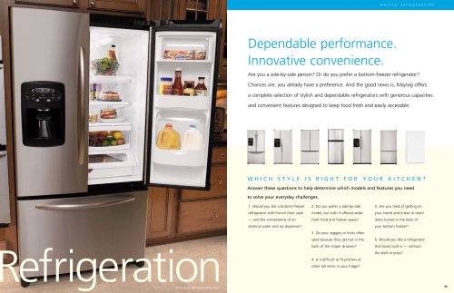 Kitchen-Refrigeration Brochure