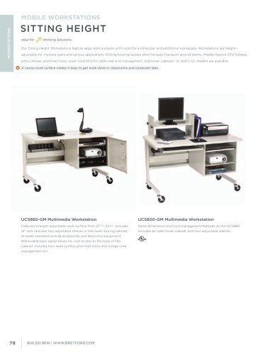 Basics Catalog - Mobile Workstations