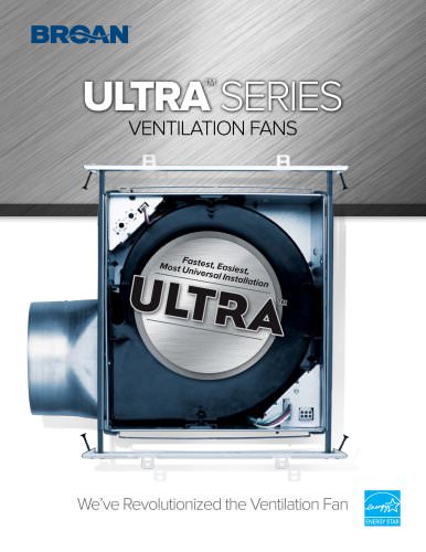 BROAN ULTRA GREEN? Series Fans