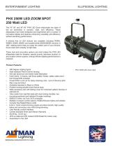 PHX 250W LED ZOOM SPOT 250 Watt LED