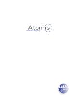 Atomis LED catalog 2013