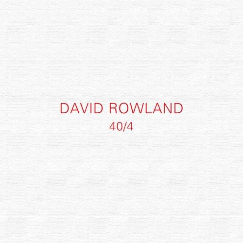 40/4 David Rowland Design Book