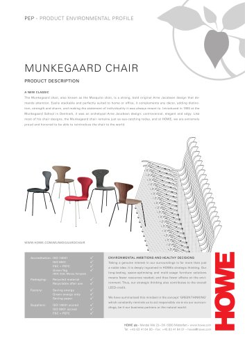 MUNKEGAARD CHAIR