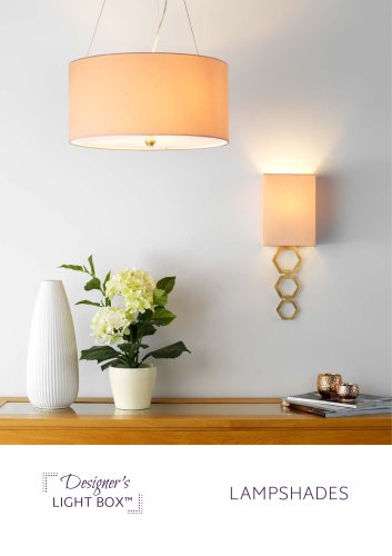 Designer’s Lightbox Lampshades