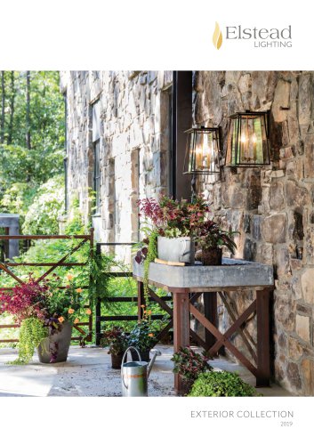 Elstead Lighting Exterior Collection 2019